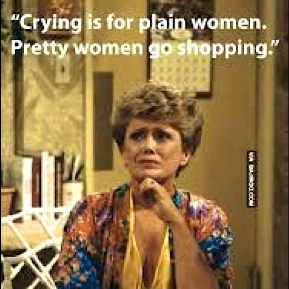Be like Blanche.